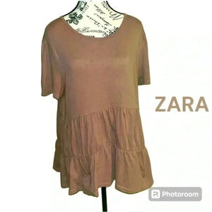 COPY - Zara Clay Colored Top~Size Large